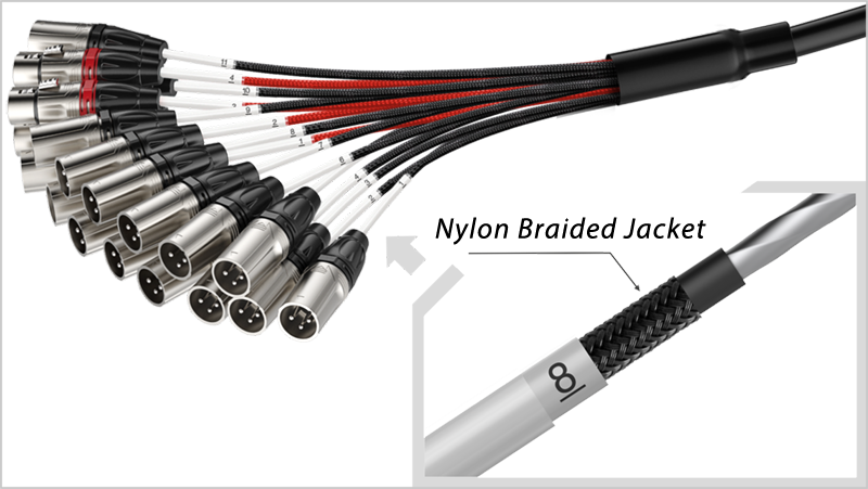 Stage box flying cables